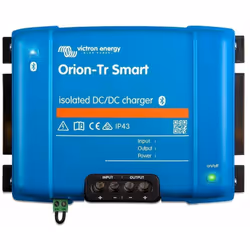 Le chargeur Orion-TR Smart DC-DC12/12-18A (220W) charge efficacement votre parc de batteries auxiliaires via votre alternateu ...