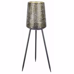 Luxform Solar Beehive Tripod, Éclairage de plancher extérieur, Anthracite, Cuivre, Gris, Métal, Plastique, IP44, Article, Chi ...