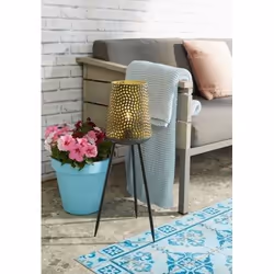 Luxform Solar Beehive Tripod Éclairage de plancher extérieur LED Anthracite, Cuivre, Gris