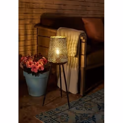 Luxform Solar Beehive Tripod Éclairage de plancher extérieur LED Anthracite, Cuivre, Gris