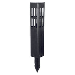 Luxform - Borne solaire led intelligent noire 20lm 8h/jour 365jours/an polaris