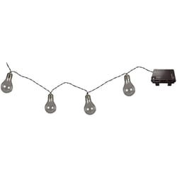 Luxform - Guirlande 10 lampes blanc chaud piles