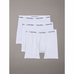 Calvin Klein 000NB1770A-100-M, Caleçons, Short Boxer, Adulte, Mâle, Blanc, Monochromatique