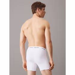 Calvin Klein 000NB1770A-100-M Sous-vêtement Short Boxer Blanc