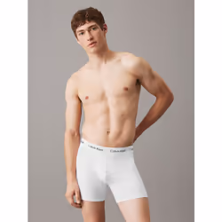 Calvin Klein 000NB1770A-MP1-S Sous-vêtement Short Boxer Noir, Gris, Blanc - Vue supplémentaire 2