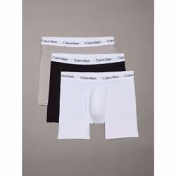 Calvin Klein 000NB1770A-MP1-L, Caleçons, Short Boxer, Adulte, Mâle, Noir, Gris, Blanc, Monochromatique