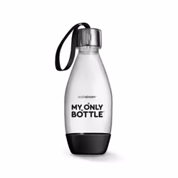 SodaStream My Only, 500 ml, Utilisation quotidienne, Noir, Transparent, Plastique, Adulte, Homme/femme