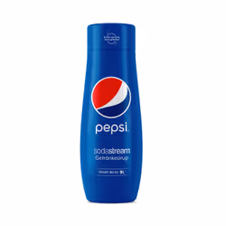 SodaStream Pepsi, Pepsi, 440 ml, Bouteille comprimable, CE, 14 kcal, 57 kJ