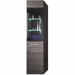 Armoire de rangement Rio - Bodega - Meuble colonne - Bois - Panneaux de particules - Finition mat