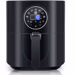 Mini Cube - Friteuse sans Huile à Air Airfryer 3.5L avec 7 Programmes durée et Température Réglables Manuellement, Friteuse A ...