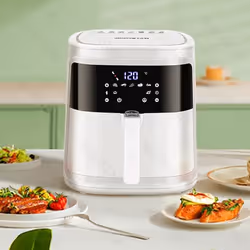 Aigostar 8719138829774 Friteuse à air chaud 7L 1900W Blanc - Vue supplémentaire 5