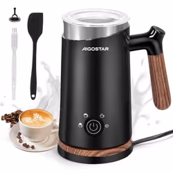 Milky - Mousseur à lait électrique 4 en 1 Automatique, Mousseur a Lait 500W 300ml