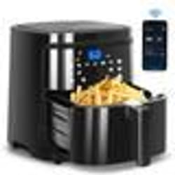 Aigostar Ava Smart - Friteuse à air connectée Wifi grande capacité de 7L. 0% BPA 1900W. 7 programmes + maintien au chaud.