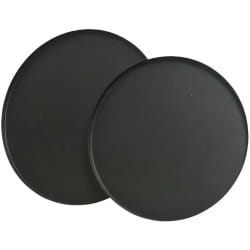 LIFETIME Jeux de Plateaux Ø 35 cm - Noir Mat