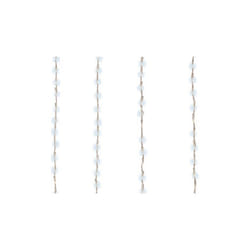 Rideau LED d'extérieur EDM - Style élégant - 220 leds - 2 x 1 m - 71256