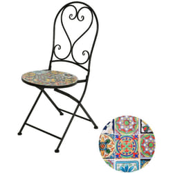 Chaise en mosaïque modèle praga pour l'extérieur