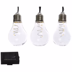 Guirlande lumineuse guinguette solaire électrique led 5 m - Jardideco