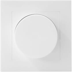 Noxion Cache interrupteur rotatif pour Variateur LED Bord Dur - Blanc
