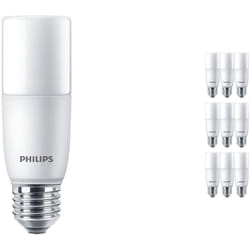 Lot 10x Philips Corepro led E27 Tubular Stick Dépolie 9.5W 1050lm