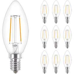 Lot 10x Philips Corepro led Bougie E14 Filament Claire 2W 250lm -