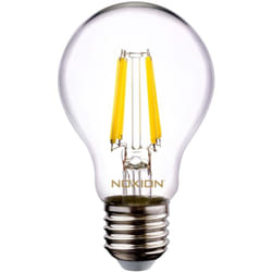 Noxion Lucent LED E27 Poire Filament Claire 8.5W 1055lm - 827 Blanc Très Chaud Dimmable - Équivalent 75W
