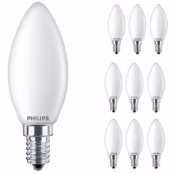 Lampesdirect ® est le grossiste de Ampoules LED | Chez Lampesdirect, le "Lot 10x Philips Corepro LED Bougie E14 Dépolie 4.3W  ...
