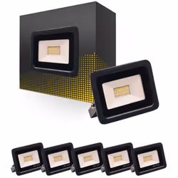 Lampesdirect ® est le grossiste de Luminaires-LED | Chez Lampesdirect, le "Lot 6x Projecteur LED 20W 2000lm 100D - 840 Blanc  ...