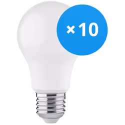 Lampesdirect ® est le grossiste de Ampoules LED | Chez Lampesdirect, le "Lot 10x LED ampoule E27 Poire Dépolie 4.9W 470lm - 8 ...