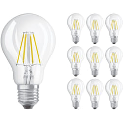 Lot 10x Ledvance classic led E27 Poire Filament Claire 4W 470lm -