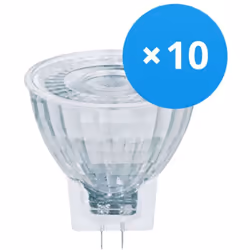 Lampesdirect ® est le grossiste de Ampoules LED Spots | Chez Lampesdirect, le "Lot 10x Ledvance Performance Spot LED Réflecte ...