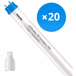 Lampesdirect ® est le grossiste de Tubes LED / Neon LED | Chez Lampesdirect, le "Lot 20x Philips Tube LED T8 CorePro (EM/Dire ...