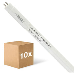 Lot 10x Noxion Tube led T5 Avant Extreme (hf) High Efficiency 16W 2400lm - 840 Blanc Froid 115cm - Équivalent 28W