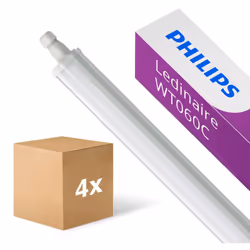 Lampesdirect ® est le grossiste de Luminaires-LED | Chez Lampesdirect, le "Lot 4x Philips Réglette LED Étanche Ledinaire WT06 ...