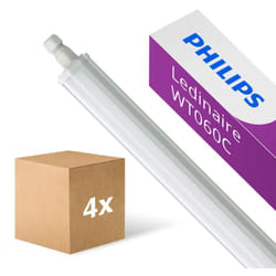 Lot 4x Philips Réglette LED Étanche Ledinaire WT060C 15W 1800lm -