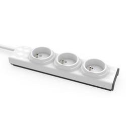 Allocacoc 10013/PSMDFR multiprise 1 m 3 sortie(s) CA Intérieure Blanc