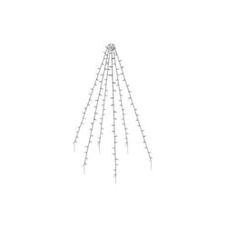 Ambiance Mât à guirlande lumineuse de Noël avec 192 LED 208 cm