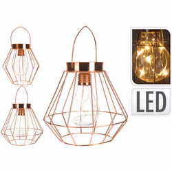 No-Brand Lamp LED, Cuivre, 2 pcs, Cuivre, Dur, En forme de diamant, 2 lampe(s), LED, Blanc chaud