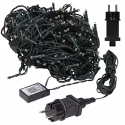 ECD Germany Guirlande Lumineuse de Noël à 720 LED 54 m Blanc Froid pour lIntérieur et lExtérieur IP44 Guirlande Lumineuse