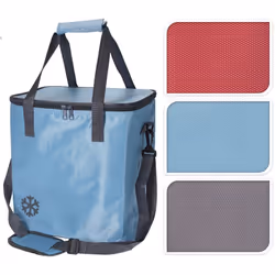 Sac isotherme. avec bandoulière réglable. capacité : 18 l. dimensions : 29x31x21cm (largeur/profondeur/hauteur). matériau iso ...