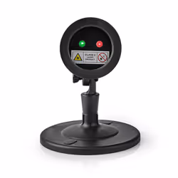 Nedis AXY000600, Figurine lumineuse décorative, Noir, IP44, Noir, 2 lampe(s), Vert, Rouge