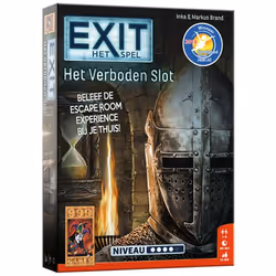 999 Games EXIT - Het Verboden Slot, 12 an(s), 45 min
