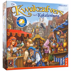 999 Games De Kwakzalvers van Kakelenburg, Jeu de société, Stratégie, 10 an(s), Jeu familial