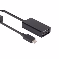 CLUB3D USB 3.1 Type C to VGA Active Adapter, USB C, VGA, 0,15 m, Noir