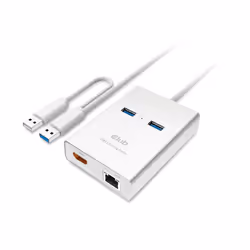 CLUB3D USB 3.0 to HDMI™ Graphics + Ethernet + 2 x USB 3.0