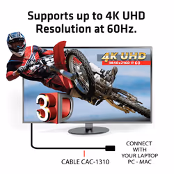 CLUB3D HDMI 2.0 Cable 3Meter UHD 4K/60Hz 18Gbps Certified Premium High Speed - Vue supplémentaire 8