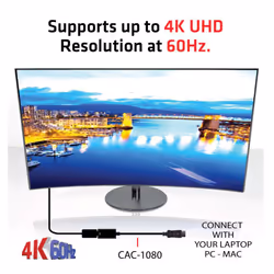 CLUB3D DisplayPort 1.4 to HDMI 2.0b HDR Active Adapter - Vue supplémentaire 4