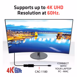 CLUB3D Mini DisplayPort 1.4 to HDMI 2.0b HDR Active Adapter - Vue supplémentaire 4