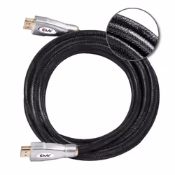 CLUB3D HDMI 2.0 4K60Hz UHD Cable 5m/16.4ft, 5 m, HDMI Type A (Standard), HDMI Type A (Standard), Compatibilité 3D, 18 Gbit/s, ...