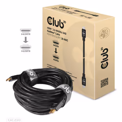 CLUB3D HDMI 2.0 4K60Hz RedMere cable 10m/32.8ft, 10 m, HDMI Type A (Standard), HDMI Type A (Standard), Compatibilité 3D, 18 G ...