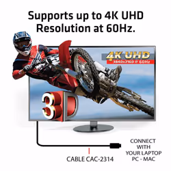 CLUB3D HDMI 2.0 4K60Hz RedMere cable 15m/49.2ft - Vue supplémentaire 4